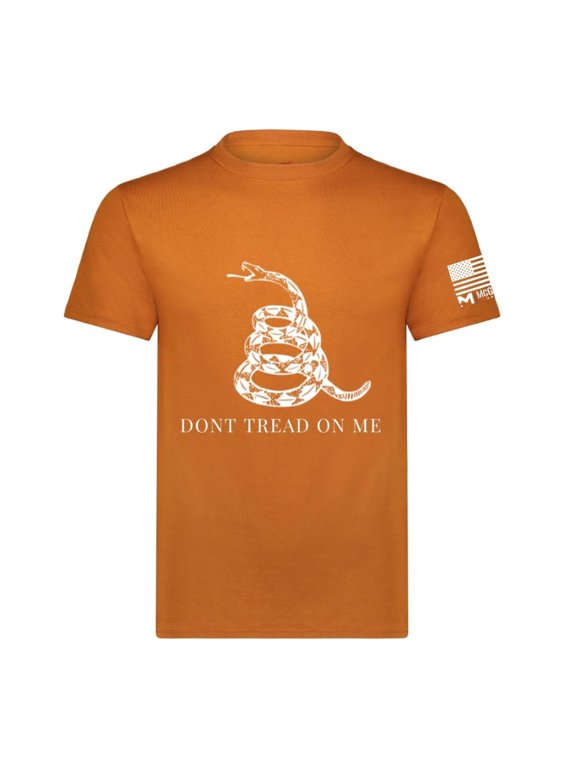 Men's Short Sleeve Don't Tread On Me Graphic T-Shirt