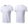 thumbnail image 1 of Menâs Short Sleeve Dry Fit Active Crew Neck T Shirt - Athletic Running Gym Workout Tee Tops, 1 of 9