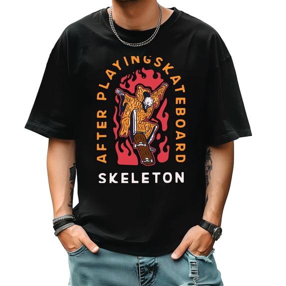 Men's Short Sleeve Graphic T shirt Collection Summer New Fashion Trend Sports Shirt Loose Fit