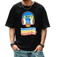 thumbnail image 1 of Men's Short Sleeve Graphic T shirt Collection Summer New Fashion Trend Sports Shirt Loose Fit, 1 of 1