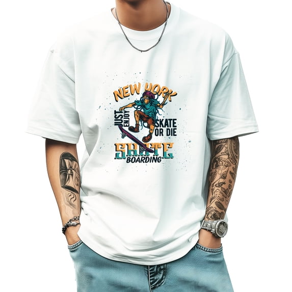 Men's Short Sleeve Graphic T shirt Collection Summer New Fashion Trend Sports Shirt Loose Fit