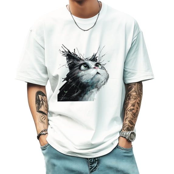 Men's Short Sleeve Graphic T shirt Collection Summer New Fashion Trend Sports Shirt Loose Fit