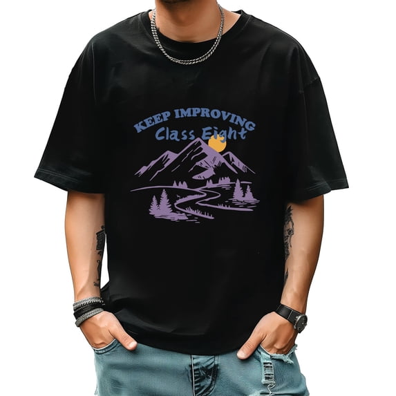 Men's Short Sleeve Graphic T shirt Collection Summer New Fashion Trend Sports Shirt Loose Fit