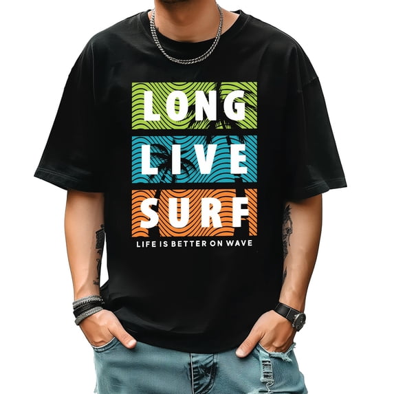 Men's Short Sleeve Graphic T shirt Collection Summer New Fashion Trend Sports Shirt Loose Fit