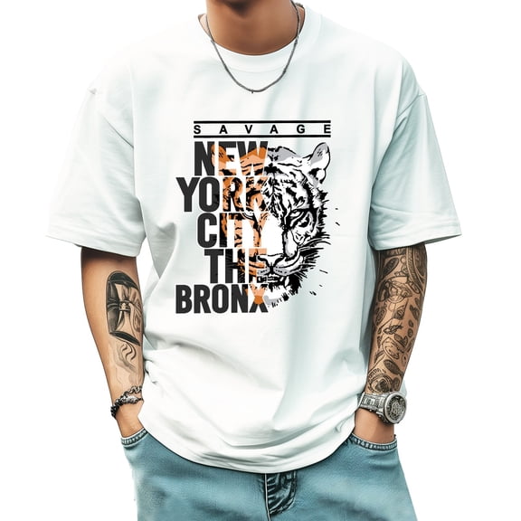 Men's Short Sleeve Graphic T shirt Collection Summer New Fashion Trend Sports Shirt Loose Fit