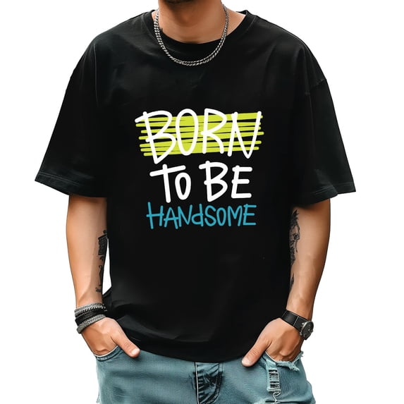 Men's Short Sleeve Graphic T shirt Collection Summer New Fashion Trend Sports Shirt Loose style Large