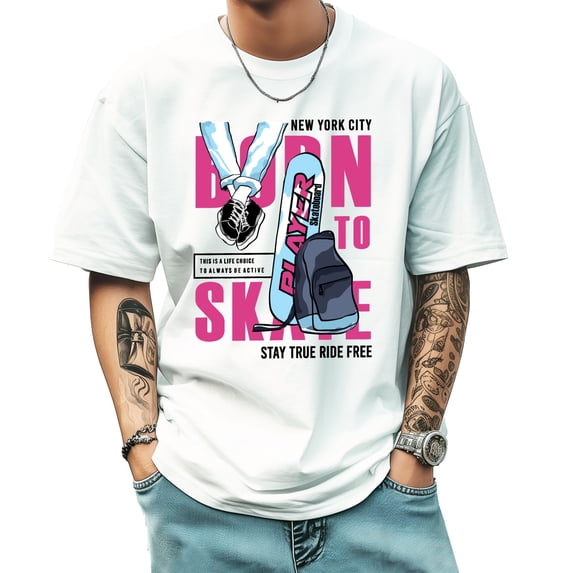Men's Short Sleeve Graphic T shirt Collection Summer New Fashion Trend Sports Shirt