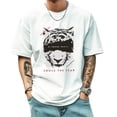 thumbnail image 1 of Men's Short Sleeve Graphic T shirt Collection Summer New Trend Fashion Sports Shirt Small, 1 of 1