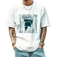 thumbnail image 1 of Men's Short Sleeve Graphic T shirt Collection Summer New Trend Fashion Sweatshirt Loose Fit for Big and Tall Men Shirts, 1 of 1