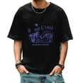 thumbnail image 1 of Men's Short Sleeve Graphic T shirt Collection Summer New Trend Fashion Sweatshirt Loose Fit for Big and Tall Men Shirts, 1 of 1