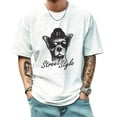 thumbnail image 1 of Men's Short Sleeve Graphic T shirt Collection Summer New Trend Fashion Sweatshirt Loose Fit for Big and Tall Men Shirts, 1 of 1