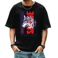 thumbnail image 1 of Men's Short Sleeve Graphic T shirt Collection Summer New Trend Fashion Sweatshirt Loose Fit for Big and Tall Men Shirts, 1 of 5