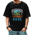 thumbnail image 1 of Men's Short Sleeve Graphic T shirt Collection Summer New Trend Fashion Sweatshirt Loose Fit for Big and Tall Men Shirts, 1 of 1