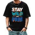thumbnail image 1 of Men's Short Sleeve Graphic T shirt Collection Summer New Trend Sports Shirt Select, 1 of 5