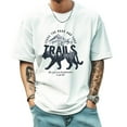 thumbnail image 1 of Men's Short Sleeve Graphic T shirt Collection Trendy Fashion Shirt Classic Style Suitable for Big and Tall men Tee, 1 of 1