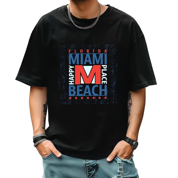 Men's Short Sleeve Graphic T shirt Collection Trendy Fashion Shirt Classic Style Suitable for Big and Tall men Tee