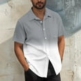 thumbnail image 1 of Men's Short Sleeve Hawaiian Shirt, Casual Button Down Shirt, Printed Shirt for Men, Lightweight & Breathable Summer Shirt, 1 of 6