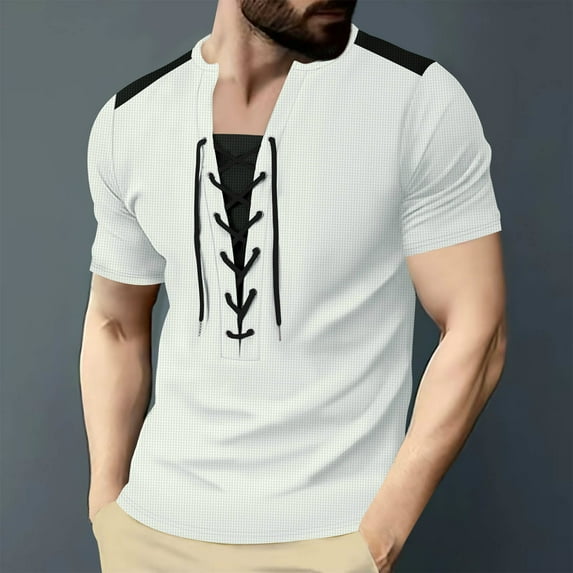 Men's Short Sleeve Henley Shirt Peach Shirt Lime Green Shirt Men Plain White Tshirt Men Tshirt Mens Short Sleeve Henley T Shirts