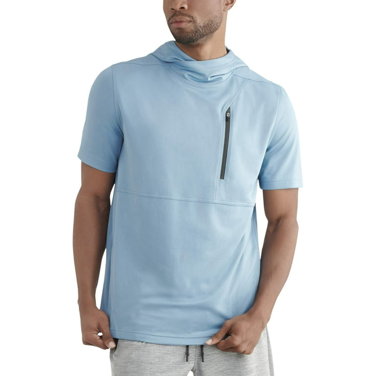 Men s Short Sleeve Hoodie Walmart