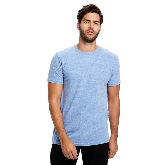 Men's Short-Sleeve Made in USA Triblend T-Shirt - TRI BLUE - S