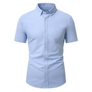 princess polly baby blue dress Men's Blue Dress Shirts main image 1