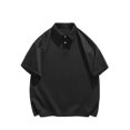thumbnail image 1 of Men's Short Sleeve Polo Shirt Summer Moisture Wicking Casual Lapel Golf Tennis T-Shirt, 1 of 3