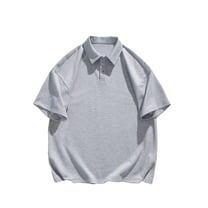 Men's Short Sleeve Polo Shirt Summer Moisture Wicking Casual Lapel Golf Tennis T-Shirt