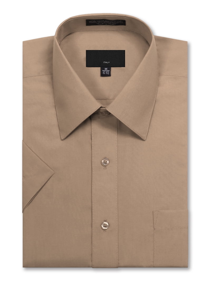 3x short sleeve dress shirts Amazon.com: J.VER Men's Dress Shirts Solid Stretch Stain Resistant Short  Sleeve Shirt Casual Business Button Down Shirts Black Small : Clothing,  Shoes & Jewelry