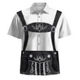 thumbnail image 1 of Men's Short Sleeve Shirts with Pockets Lapel Button Down Solid Color Short-Sleeved Outdoors Hawaiianss Short Sleeve Lapel Button Tops, 1 of 4