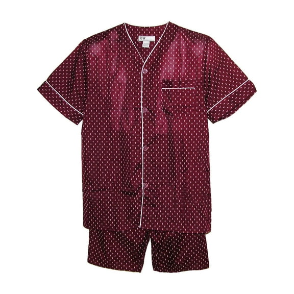 Men's Short Sleeve Short Leg Pajama Set