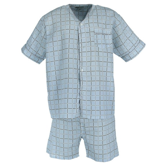 Men's Short Sleeve Short Leg Pajama Set