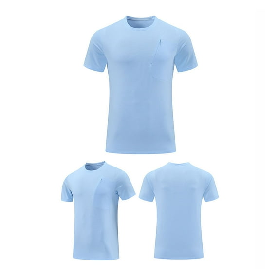 Men's Short Sleeve Slim Fit Button T-Shirts Tshirt Plain White Tshirt Womens Yellow Tshirt Men's T Shirt Lightweight Cotton T-Shirts