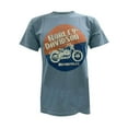 thumbnail image 1 of Men's Short Sleeve T-Shirt, Circle Moto Motorcycle Graphic, Blue, Harley Davidson, 1 of 2