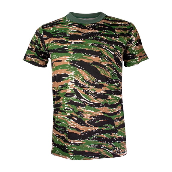 Fox Outdoor Products Short Sleeve T-Shirt, Tiger Stripe, XX-Large