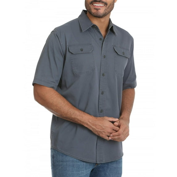 Men's Short Sleeve Twill Shirt