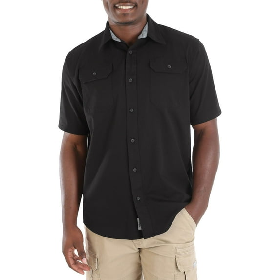 Men's Short Sleeve Twill Shirt
