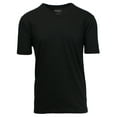 thumbnail image 1 of Men's Short Sleeve V-Neck Modern Fit Cotton Blend Classic Tee (S-3XL), 1 of 5