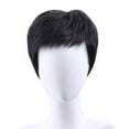 thumbnail image 1 of Men's Short Wig Realistic Natural Comfortable For Daily Occasi Wear/Special L5Z1, 1 of 8