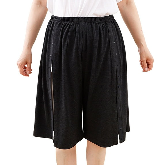 Men's Shorts Casual Tear Away Shorts Post Surgery Recovery Side Shorts Color Block Cotton Break Away Pants Men Shorts