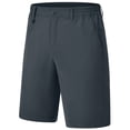 thumbnail image 1 of Weilanxin Men's Shorts Golf 9" Casual Elastic Waist Quick Dry Flat Front Travel Hiking Cargo Shorts, 1 of 11