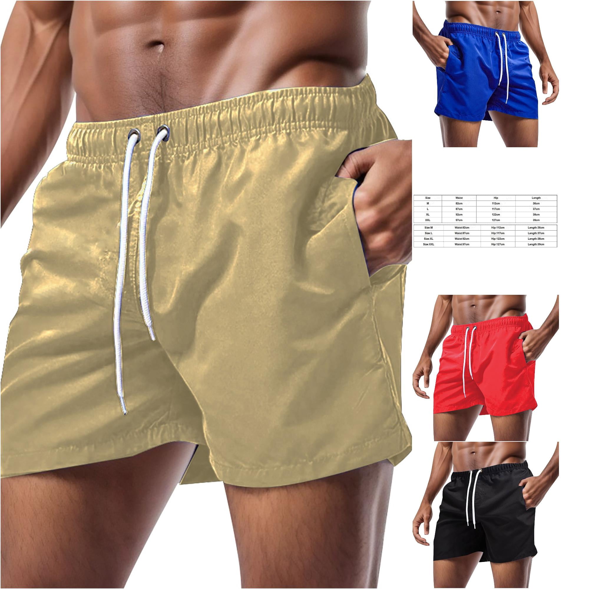 Men's Shorts Lightweight Stretch Khaki Shorts Athletic Gym Shorts
