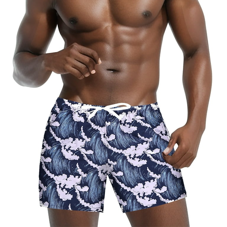 Men s Shorts Outdoor Home Solid Color Bright Surfing Sports Beach Shorts Man Casual Short Pants Spring Summer Walmart