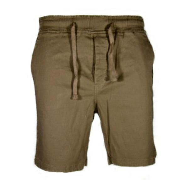 Men's Shorts Relaxed Waist Drawstring Waist Straight Leg Casual Short Pants, Mushroom, S