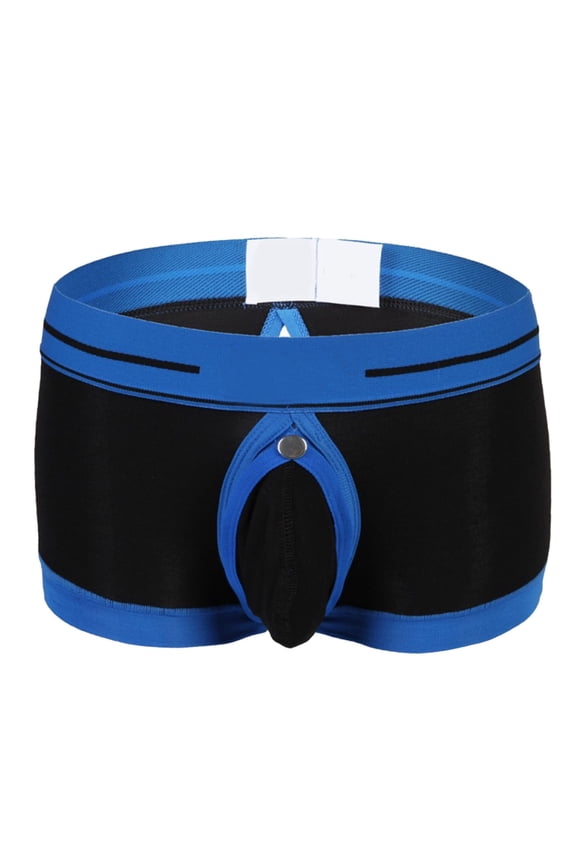 Men's Shorts Trendy Sleeves Four Corner Pants Flat Angle Underwear