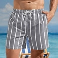 thumbnail image 1 of Men's Shorts With Pockets And Drawstrings Free Shipping Special Print Drawstring Waistband Beach Casual Pocket Trouser Shorts Pants, 1 of 3