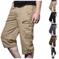 thumbnail image 1 of Men's Shorts Workout Black Quick Dry Basketball Shorts Work Casual Shorts with Pockets Men's Athletic Shorts with Pockets Outdoor Hiking Shorts with Pockets, 1 of 9
