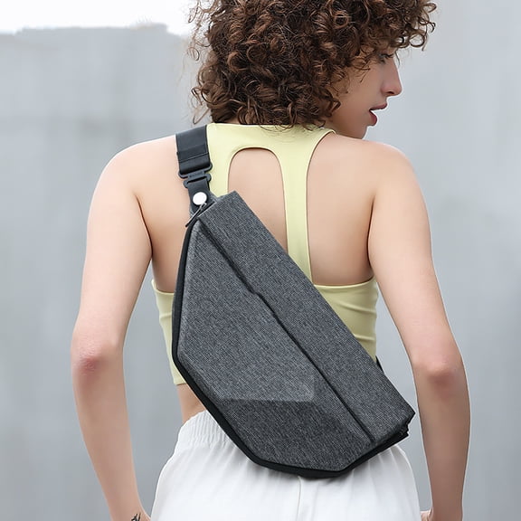 Men's Shoulder Bag Korean Version With Diagonal Function,Grey