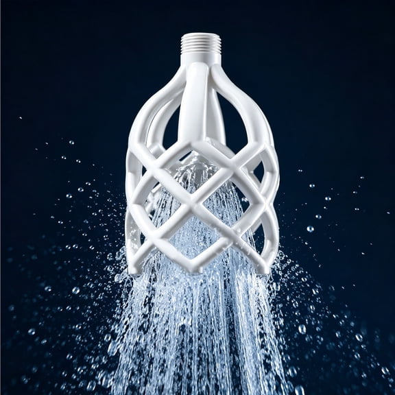 Men's Shower Head, High Pressure Handheld Sprayer for Full Body Coverage, Ideal for Rinsing & Massage, Stainless Steel, Easy Clean Nozzles