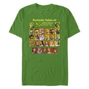 Mens Shrek Periodic Table Graphic T-Shirt