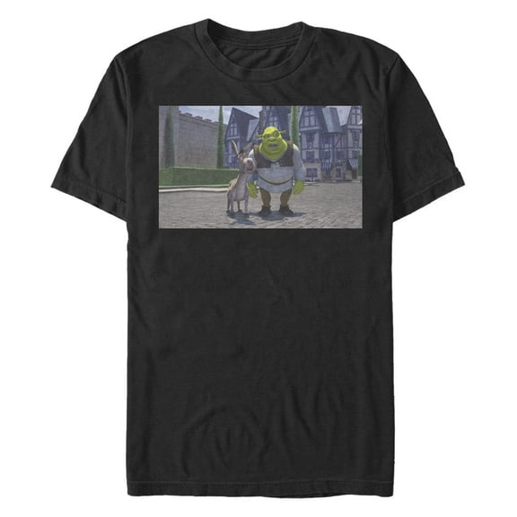 Men's Shrek Shocked Duo  Graphic T-Shirt